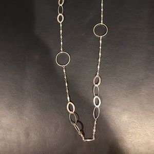 Cute silver necklace